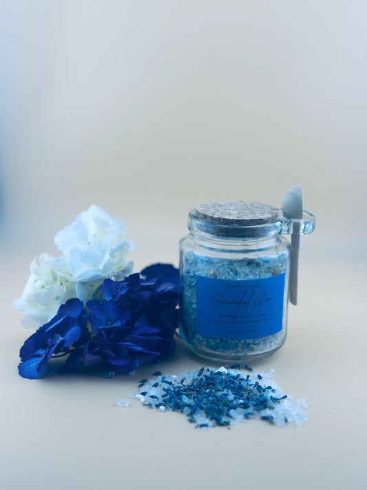 Healing & Renewal Bath Soak – Dead Sea and Epsom Salt, Oatmeal, Lavender, Chamomile, and Sage Essential Oils, Natural Botanical Bath Salts