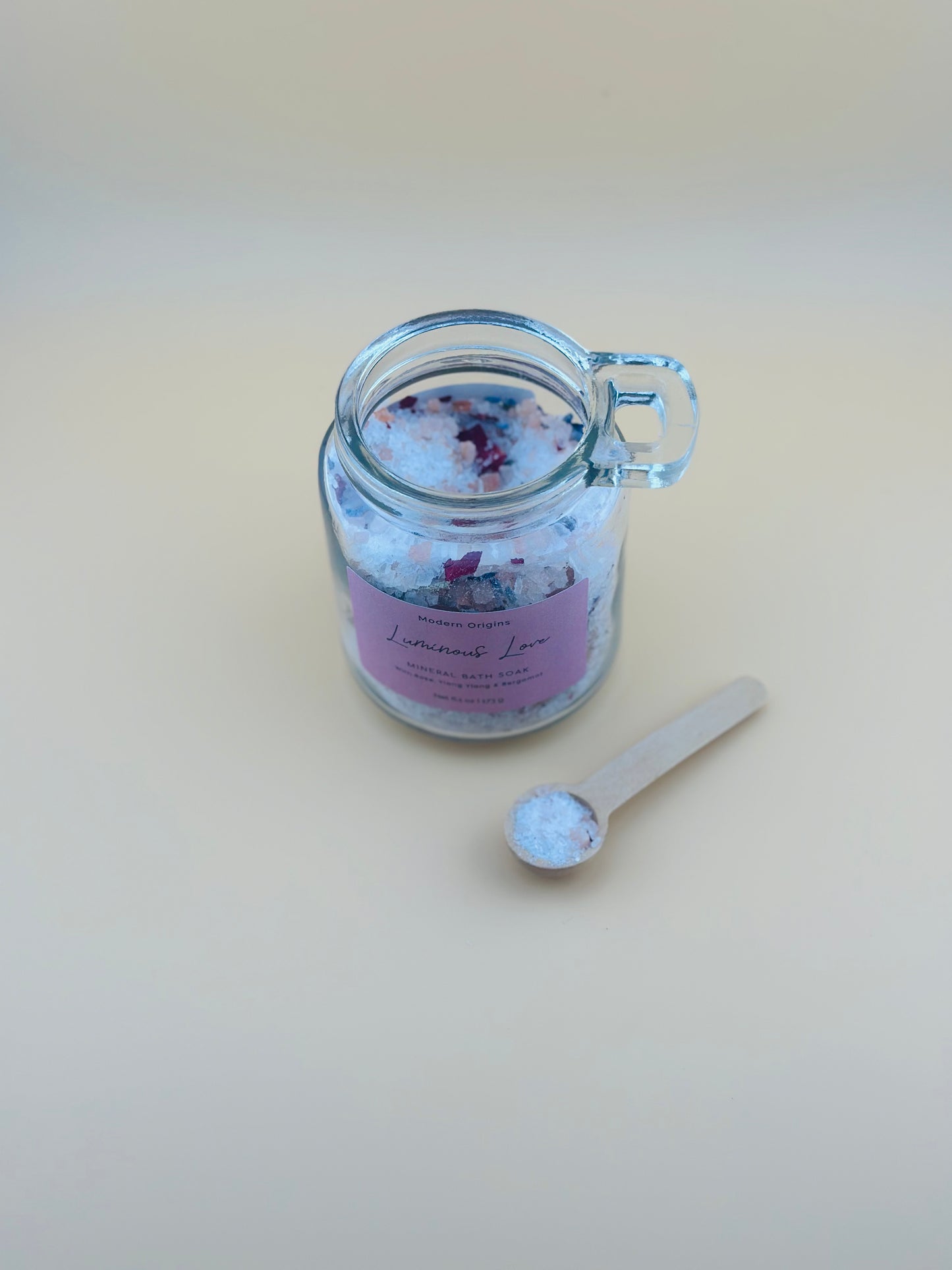 Love & Self-Care Bath Soak – Rose, Ylang Ylang & Botanical-Infused Wellness Ritual