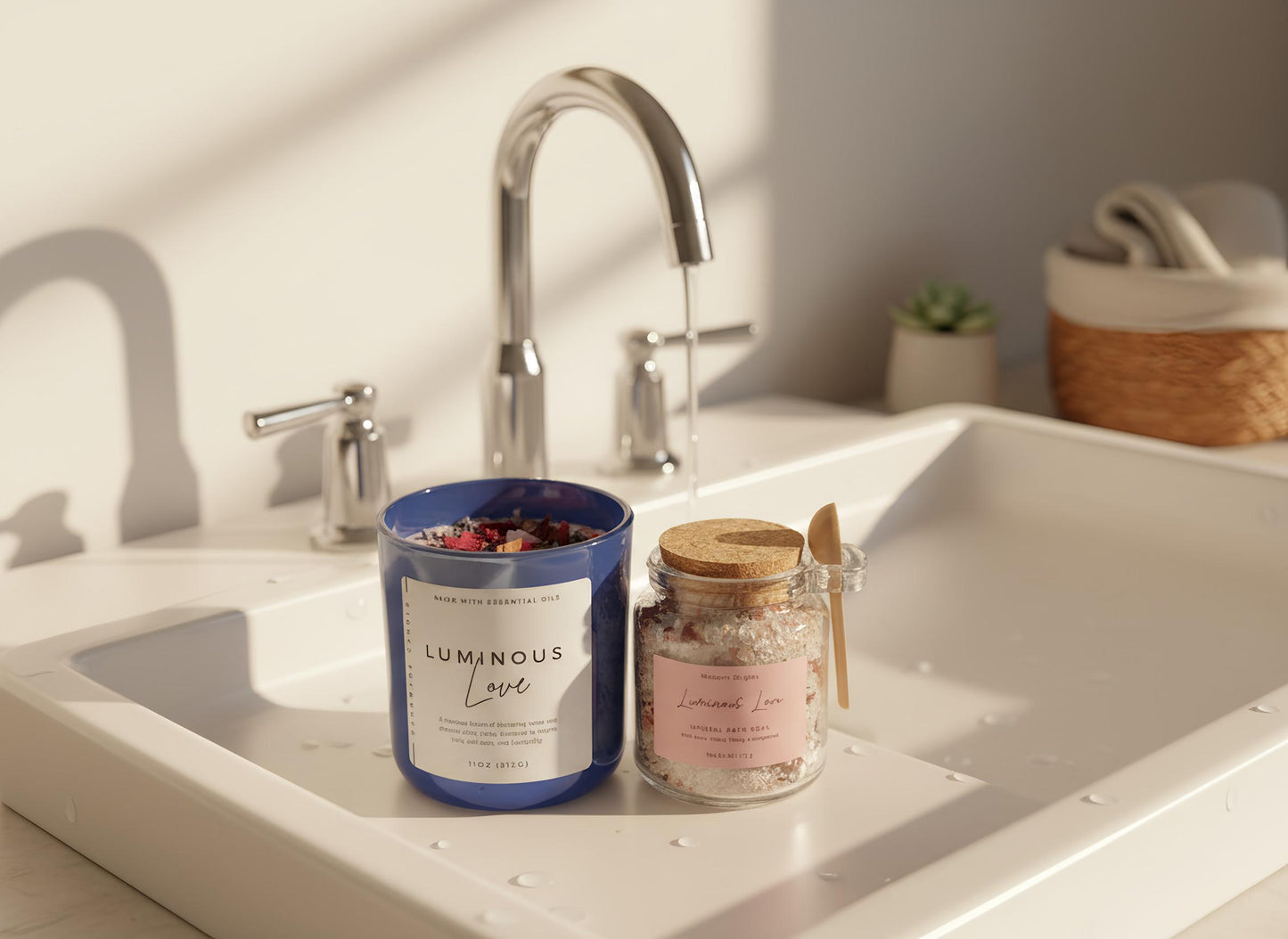 Ritual Duo – 11oz Candle + Bath Soak Bundle