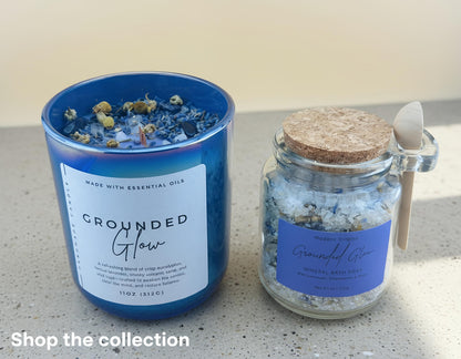 Healing & Renewal Bath Soak – Dead Sea and Epsom Salt, Oatmeal, Lavender, Chamomile, and Sage Essential Oils, Natural Botanical Bath Salts